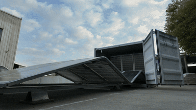 LZY-MSC1 Mobile Solar PV system